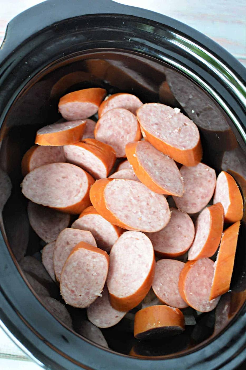Kielbasa in Crock Pot