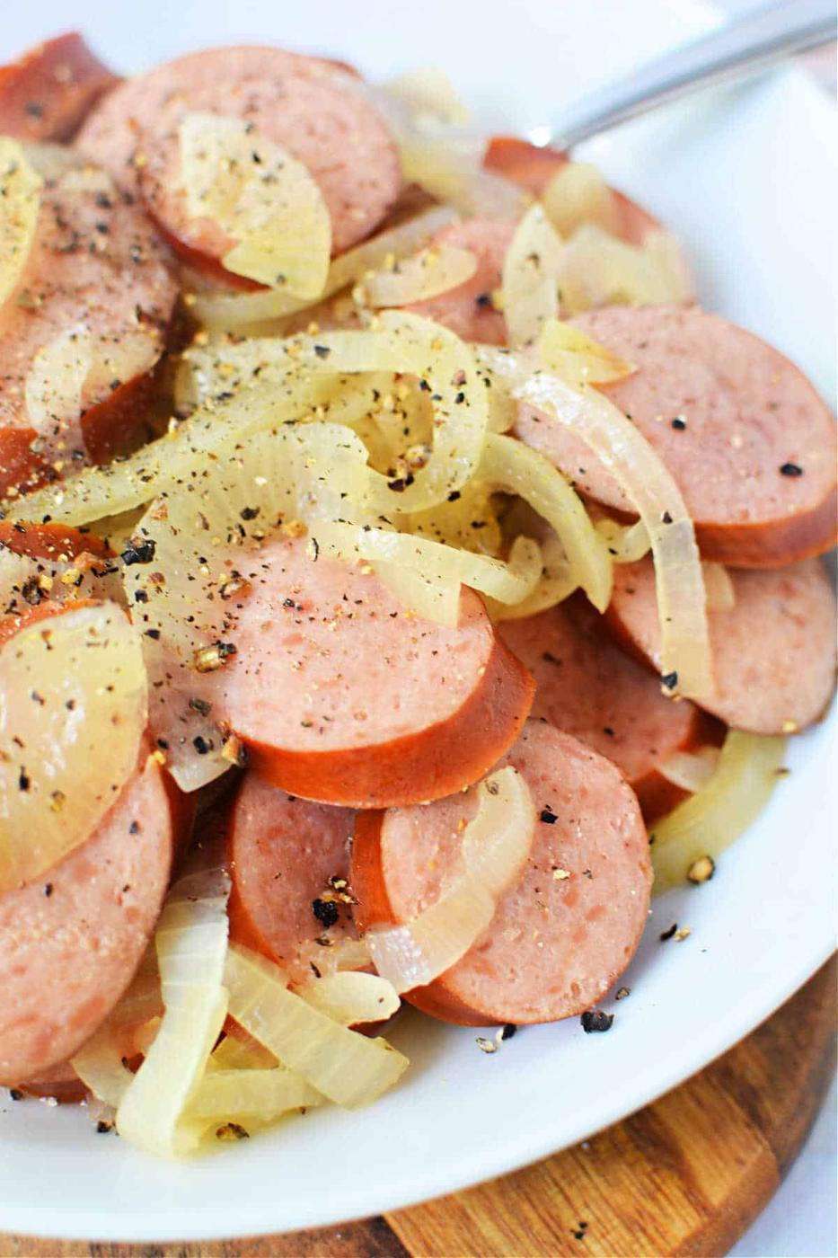 Kielbasa in Crock Pot