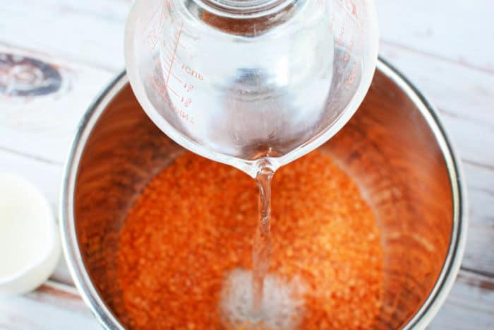 how to cook red lentils