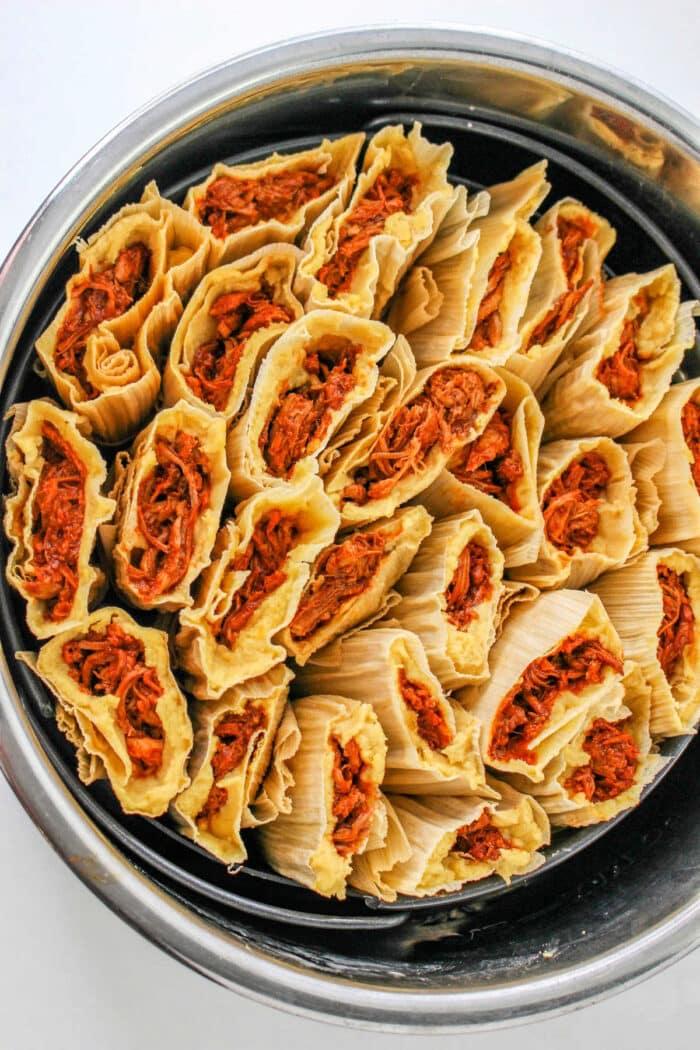 how to make red tamales