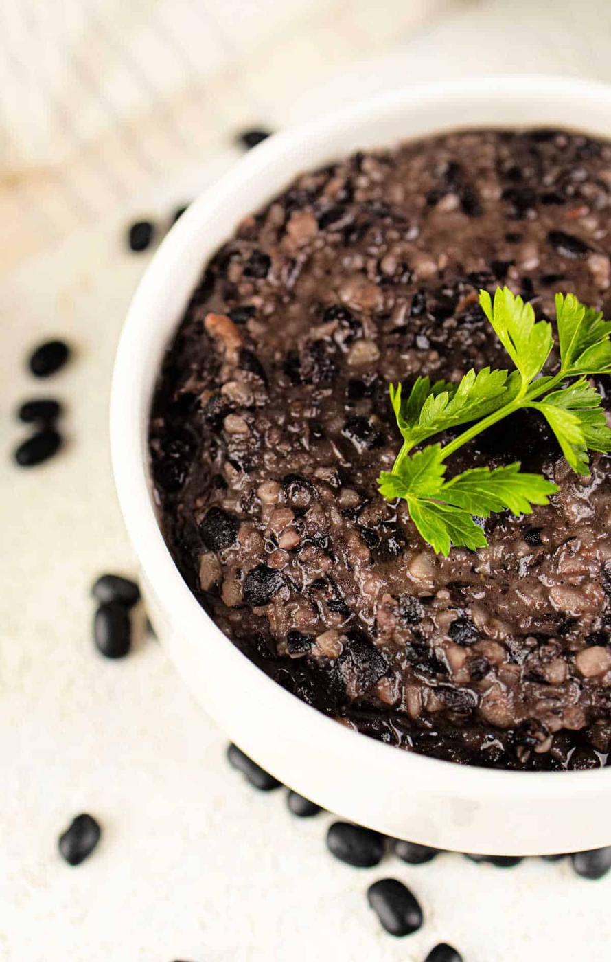 Refried Black Beans Recipe From Can