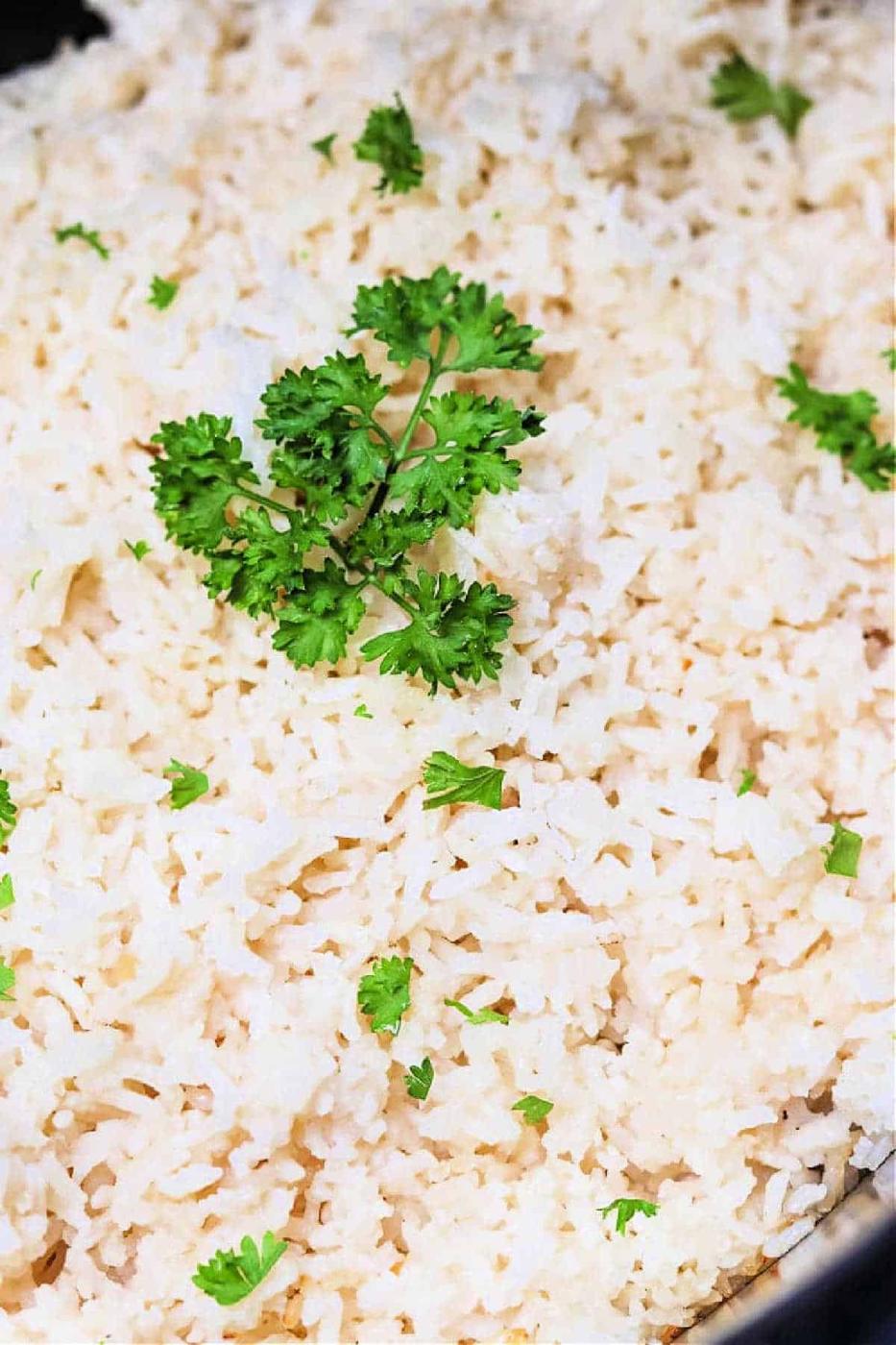 how to cook rice in slow cooker