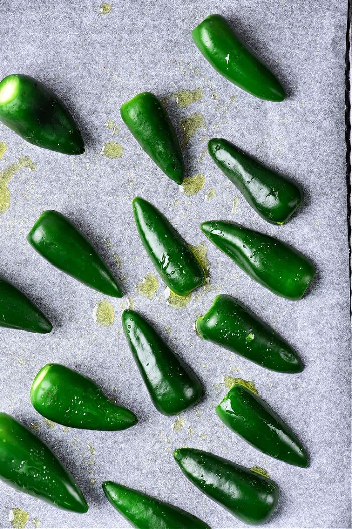 Roasting Jalapenos for Salsa