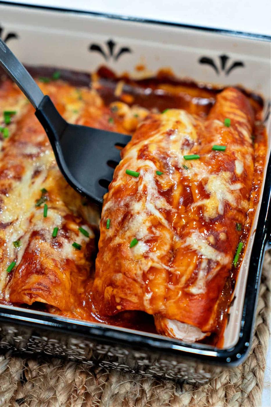 Rotisserie Chicken Enchiladas