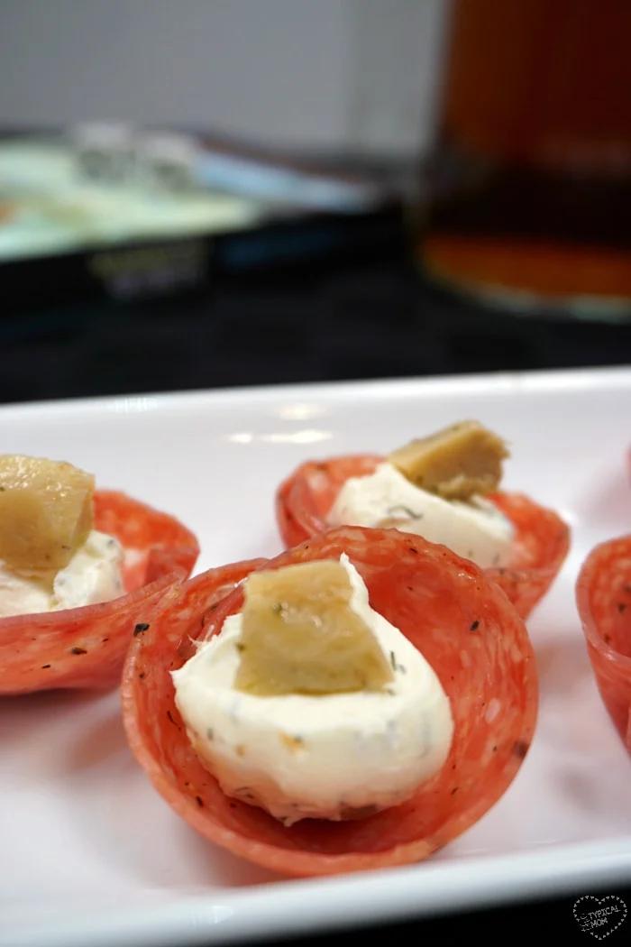 Salami cups