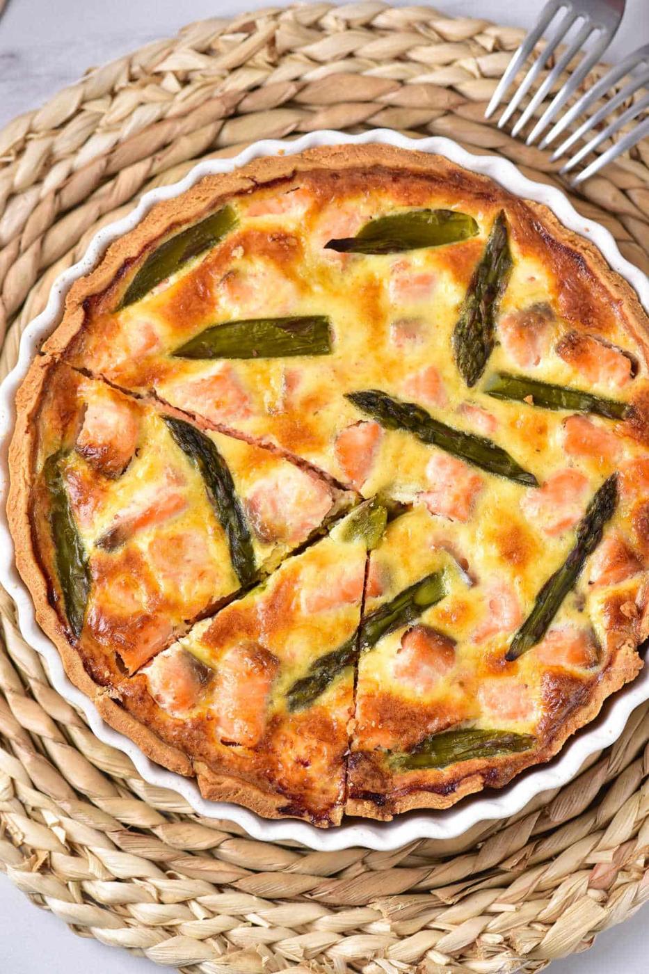 Salmon Quiche