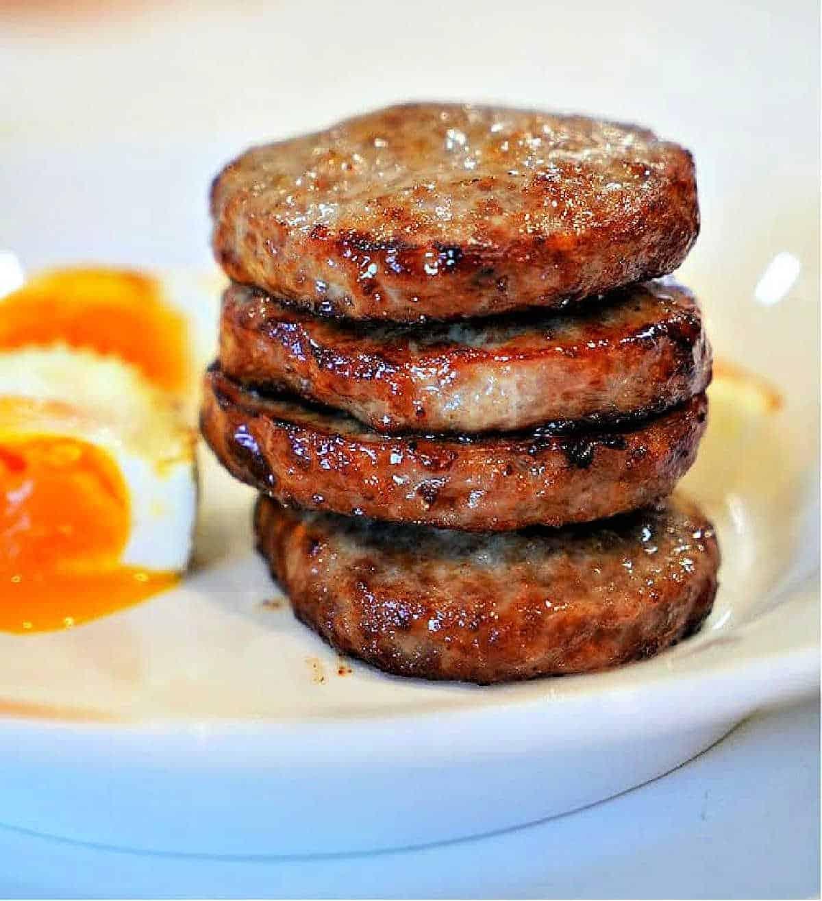air fryer eggs and sausage