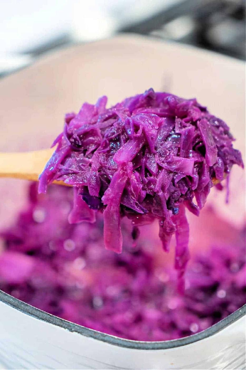 Sauteed Red Cabbage