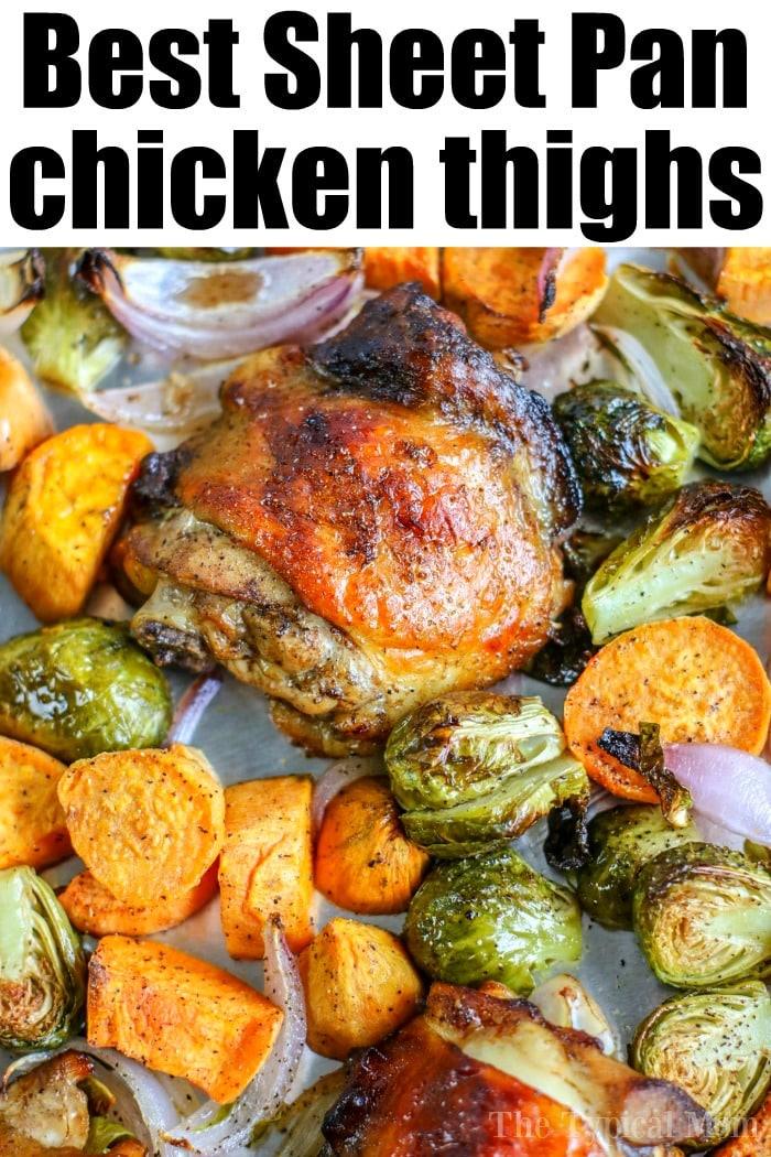 Sheet Pan Chicken Thighs