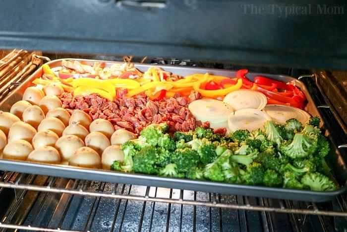 sheet pan fajitas