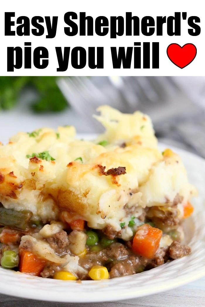 shepherds pie recipe easy ground beef