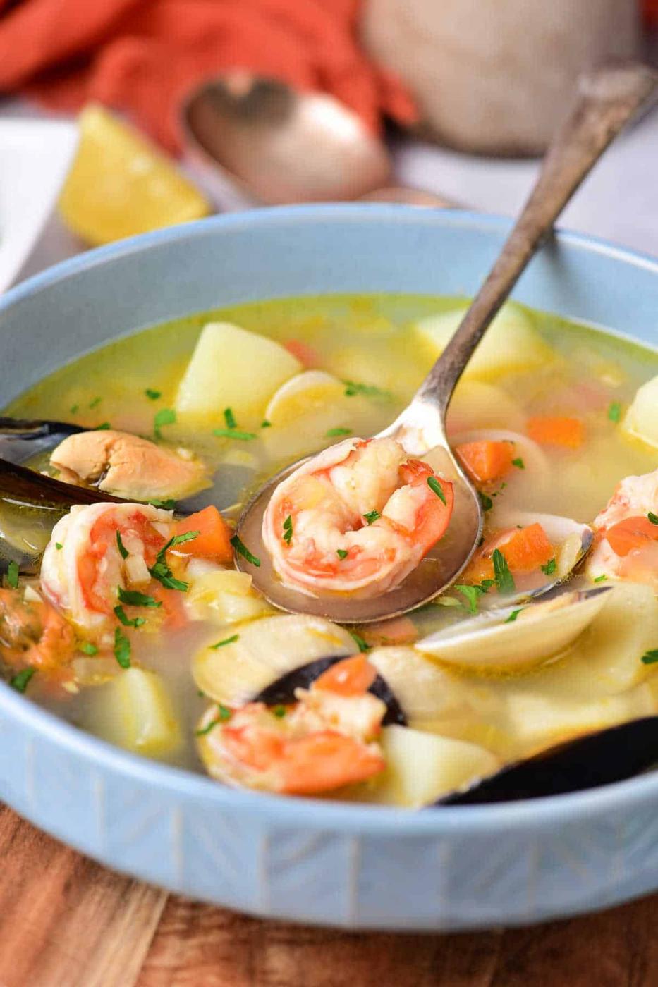 Shrimp and Corn Soup