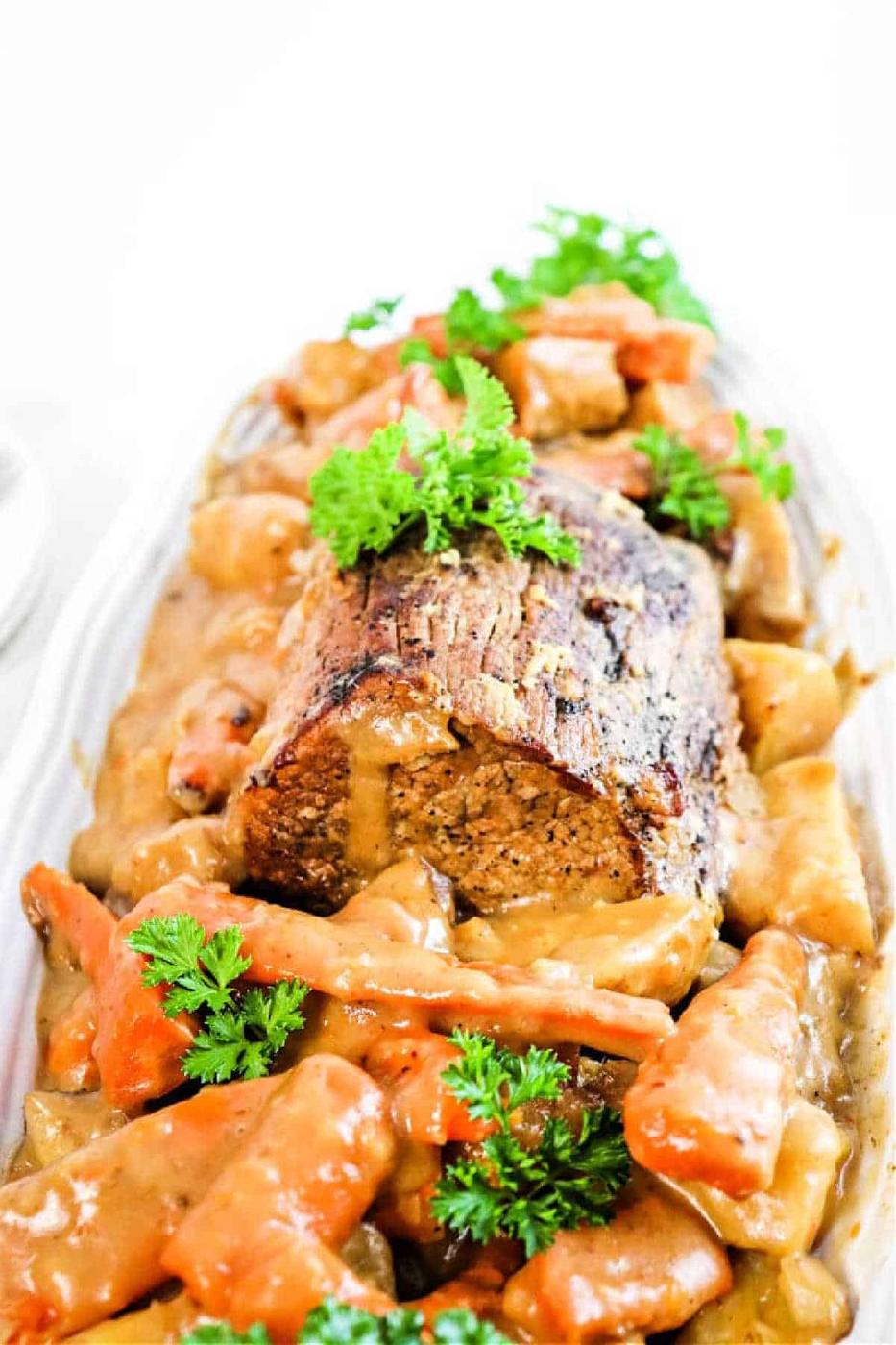 Slow Cooker Sirloin Tip Roast