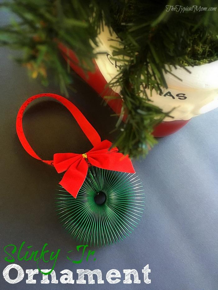 Slinky Christmas Wreath Ornament