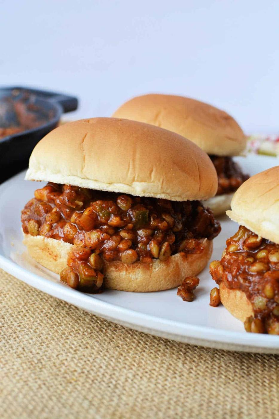 Lentil Sloppy Joes