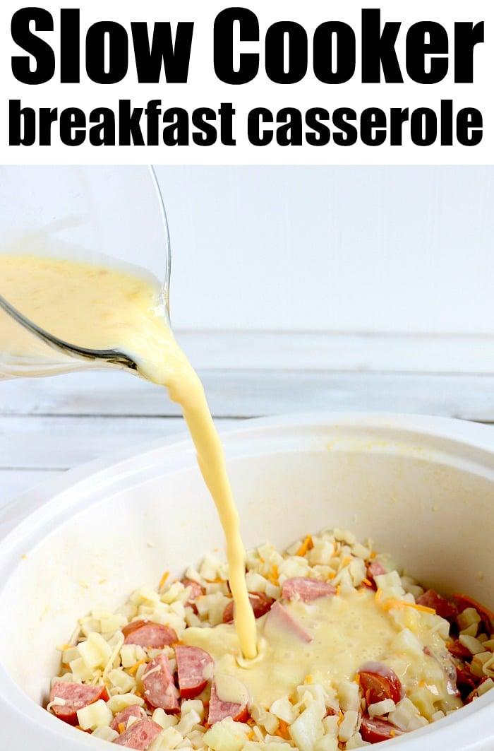 slow cooker breakfast