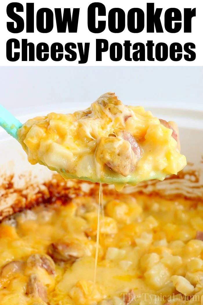 Slow Cooker Cheesy Potatoes