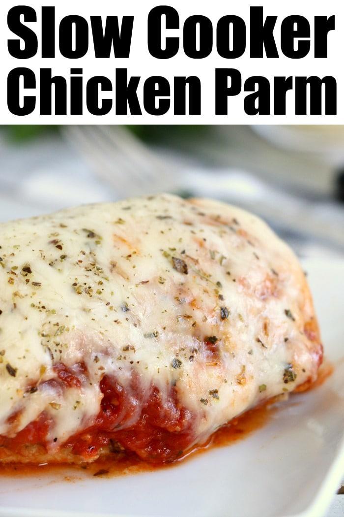 Slow Cooker Chicken Parmesan