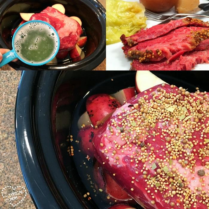 Slow cooker corned beef recipe.
