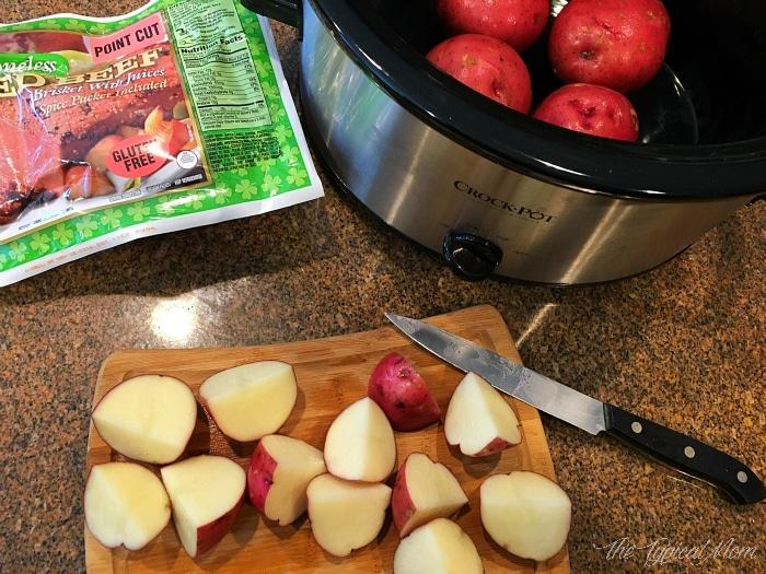 Corned beef in the crockpot