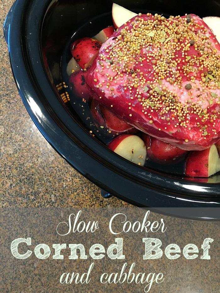 crockpot corned beef and cabbage