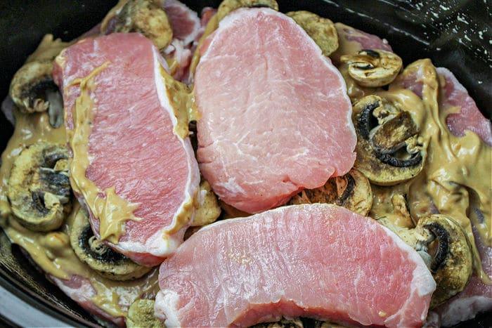 slow cooker pork chops