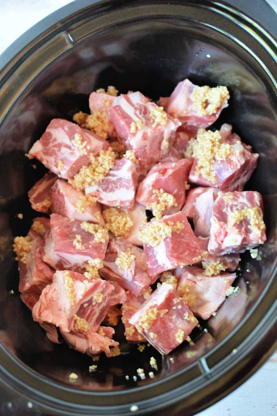 Crockpot BBQ Slow Cooker Riblets