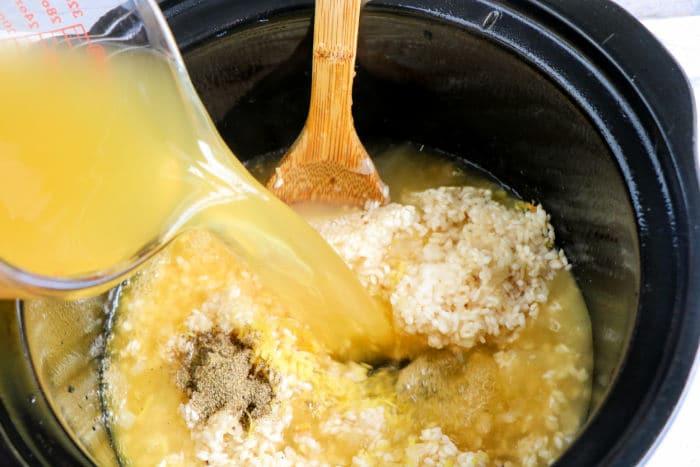 Risotto in crockpot