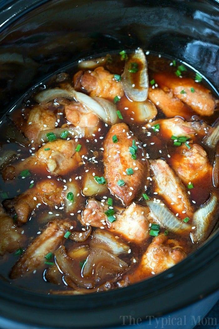Slow Cooker Chicken Wings