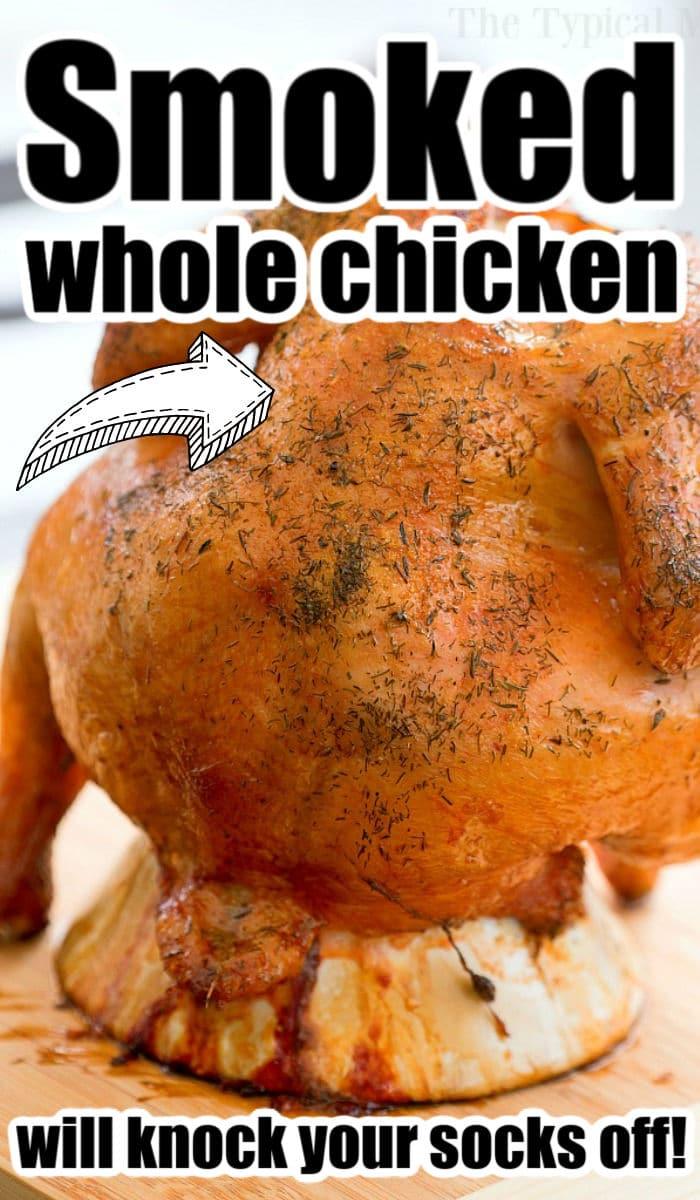 traeger smoked chicken