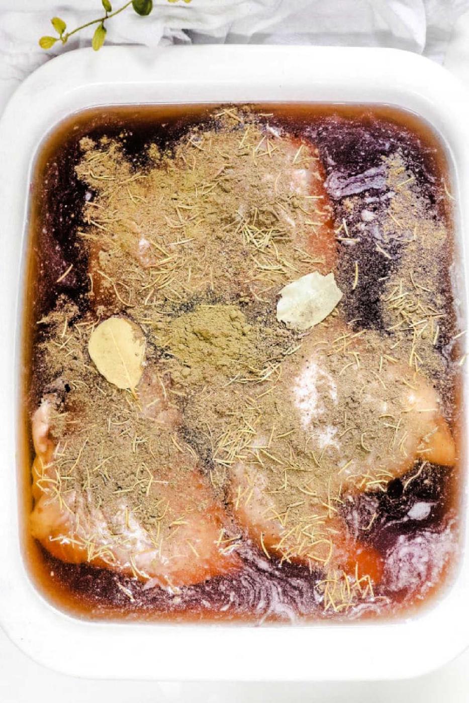 Chicken Brine for Smoking