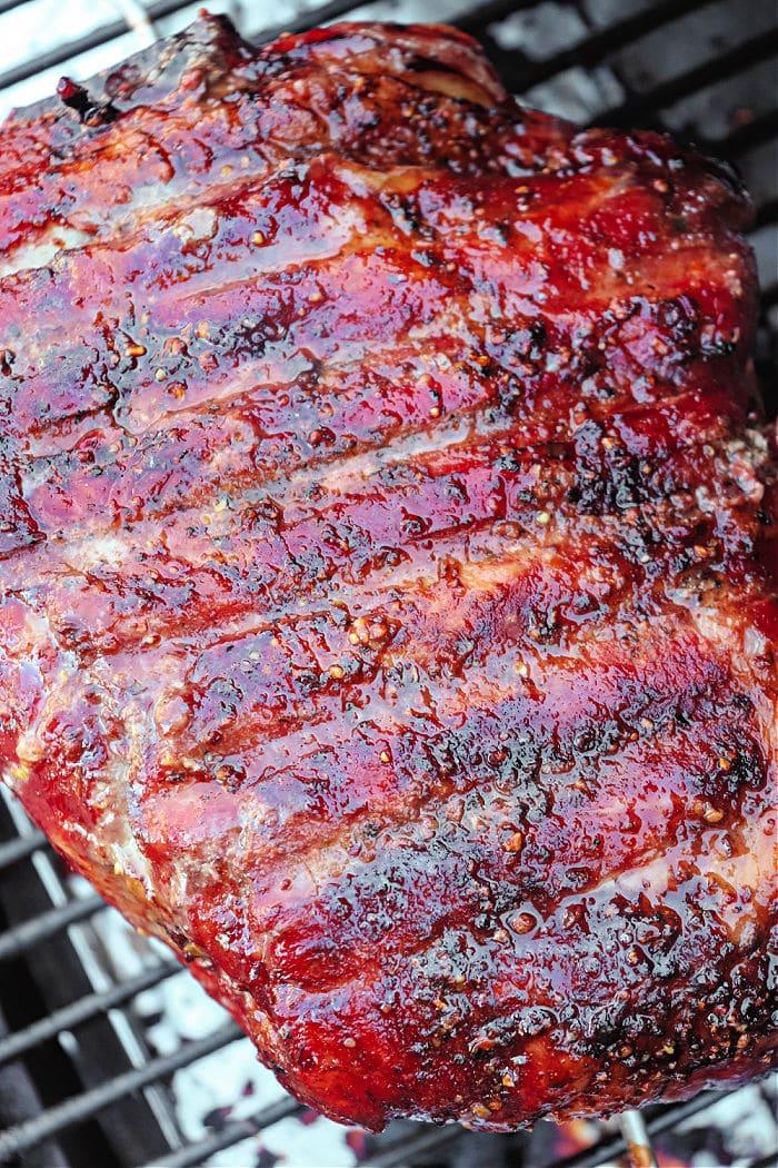 Smoked Pork Roast Pellet Grill