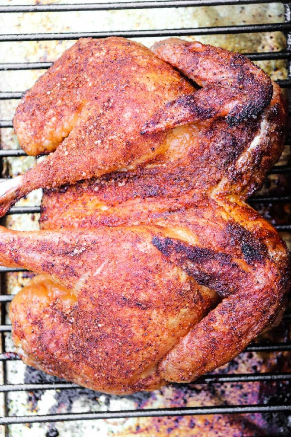 Smoked Spatchcock Chicken