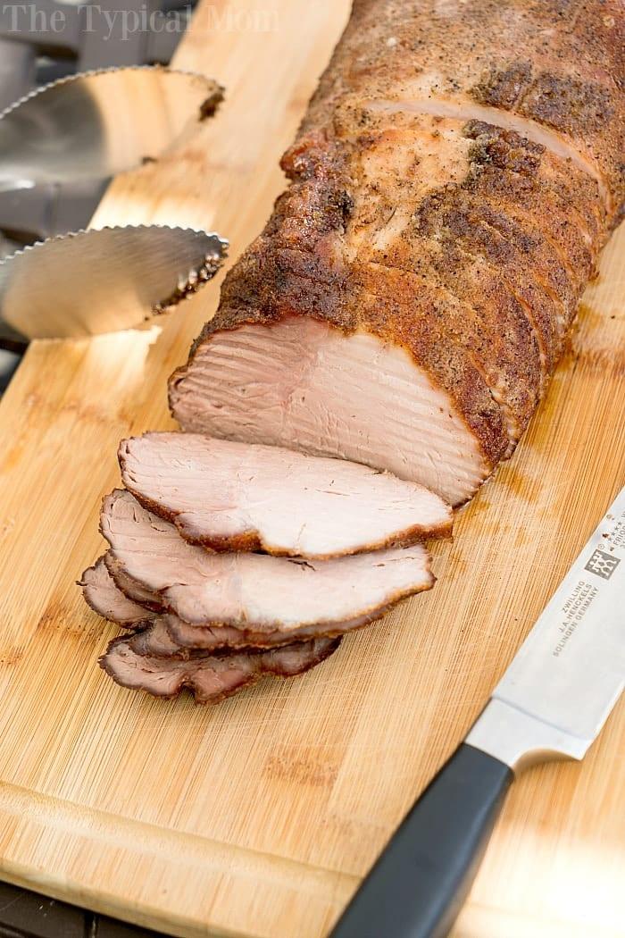Smoked Boneless Pork Loin