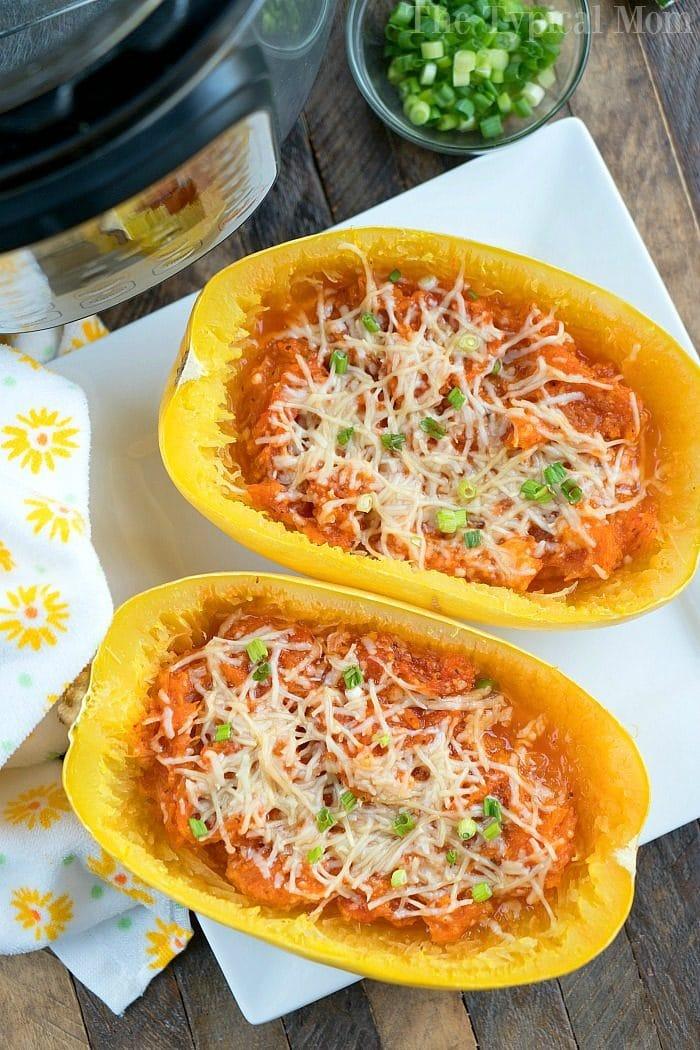 spaghetti squash pasta