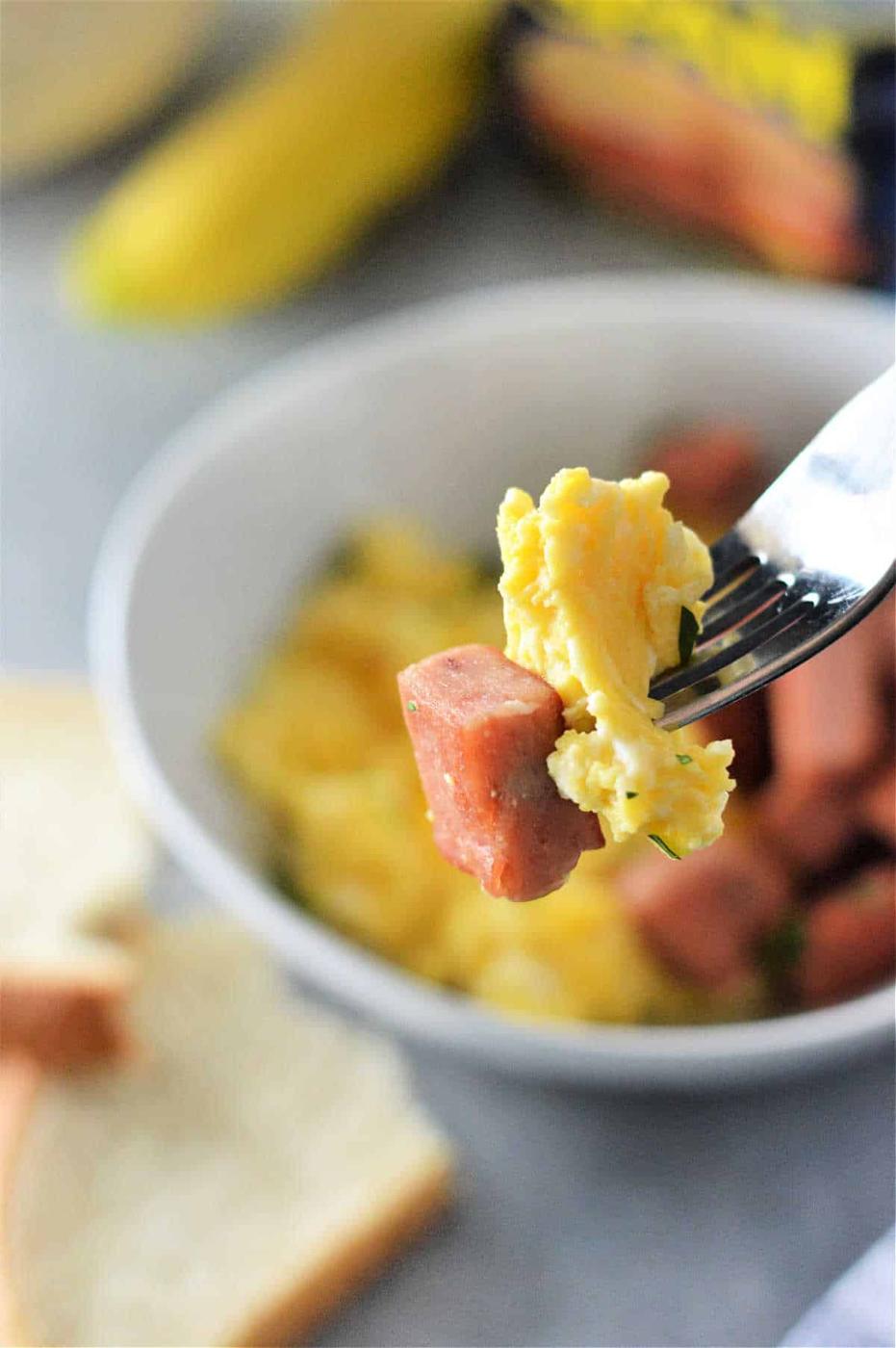 Spam and Eggs Recipe