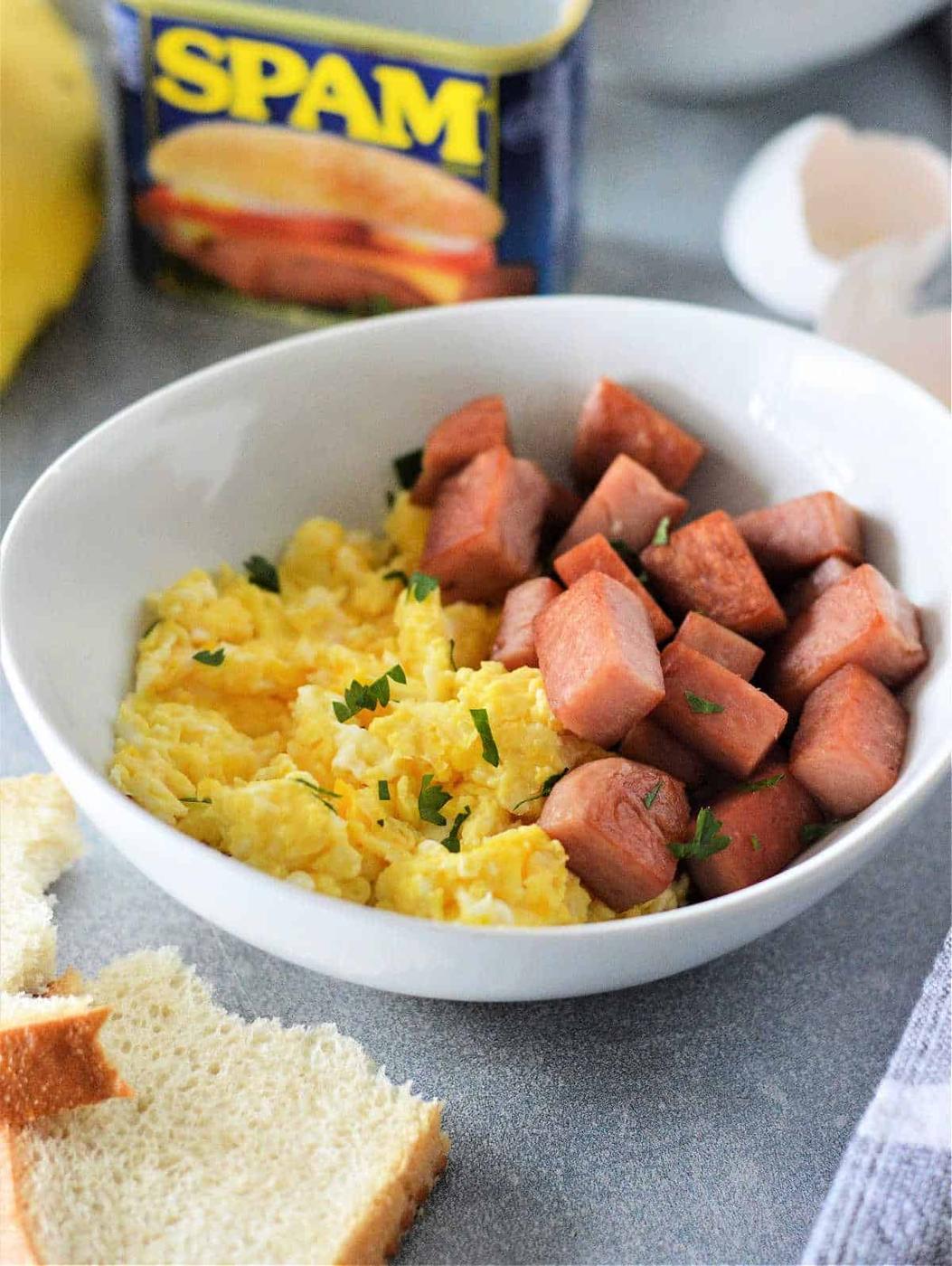 Easy Spam and Eggs Recipe