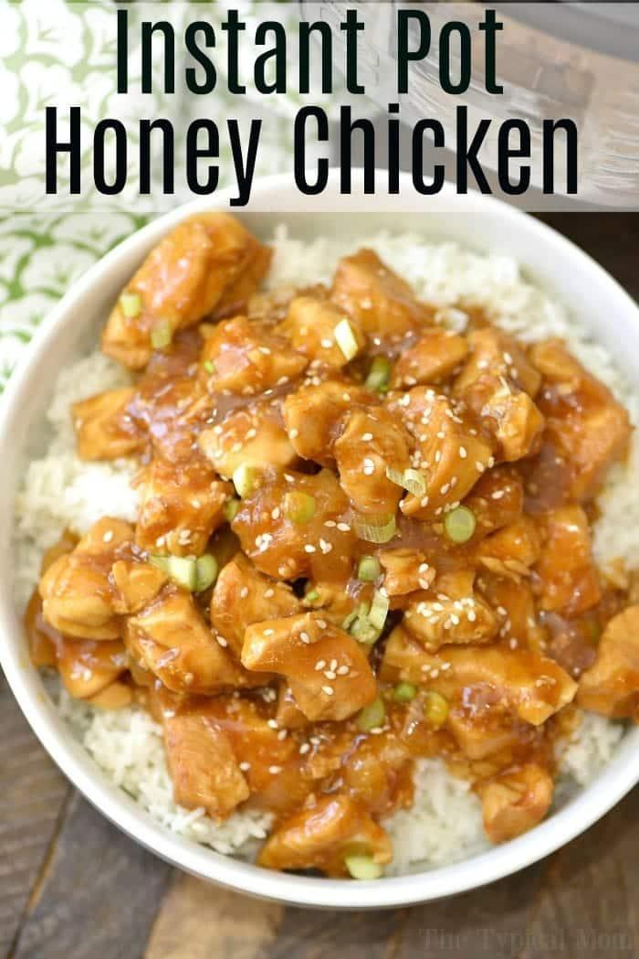 instant pot honey chicken