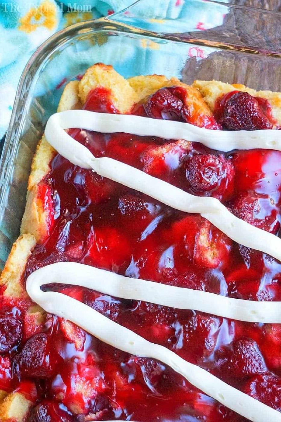 Easy Strawberry Bread Pudding