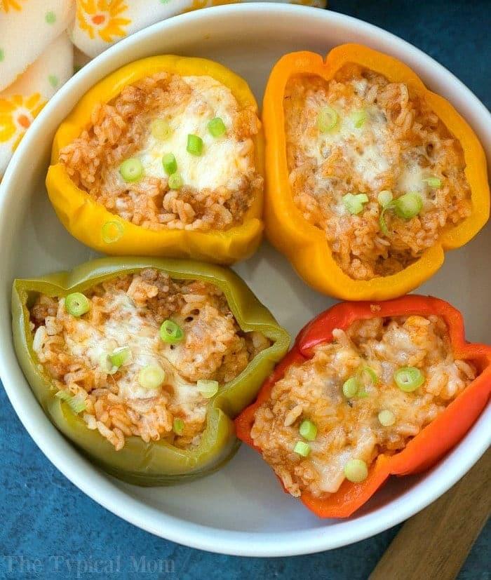 old fashioned stuffed bell peppers recipe