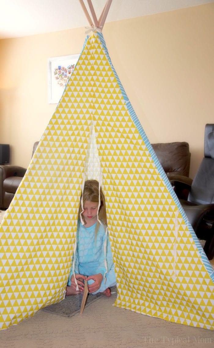 minted teepee