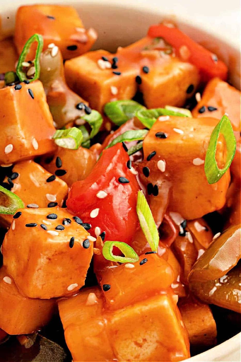 Sweet and Sour Tofu Stir Fry