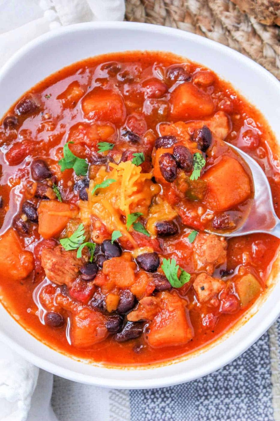 Sweet Potato Chili Recipe