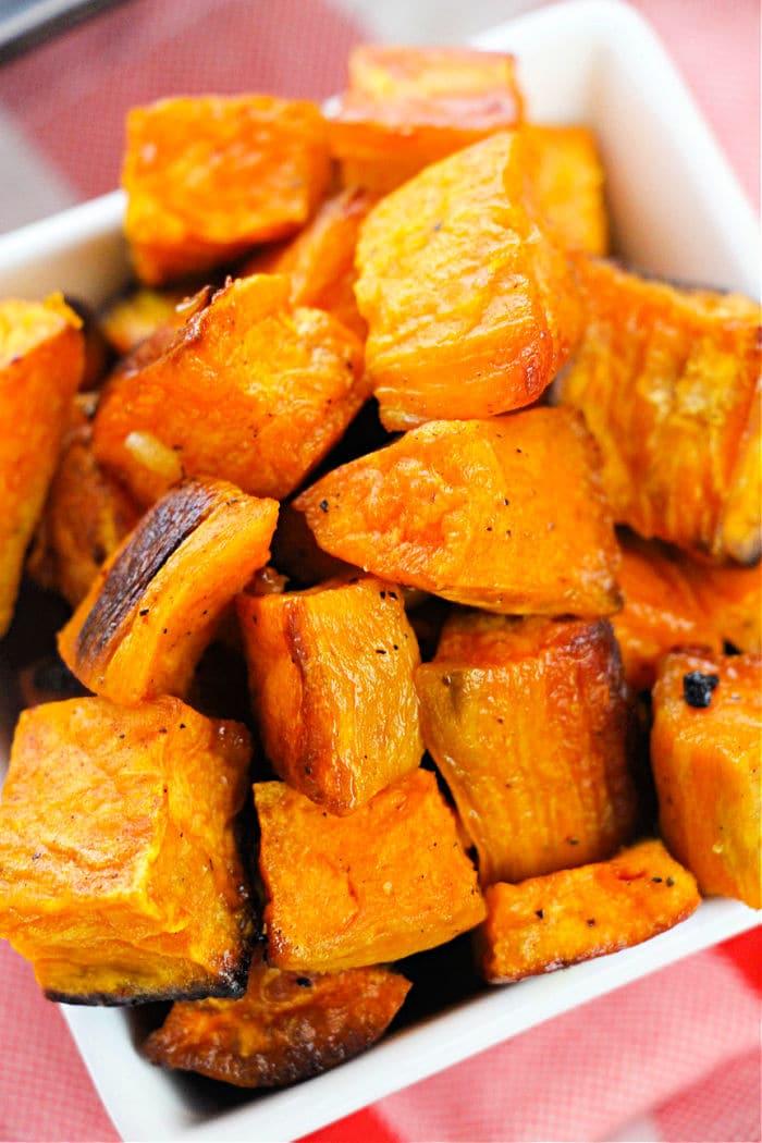 oven Sweet Potato Cubes
