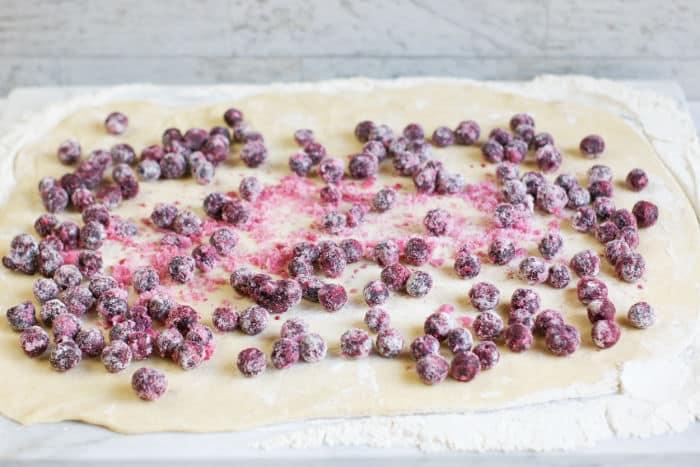 blueberry sweet rolls