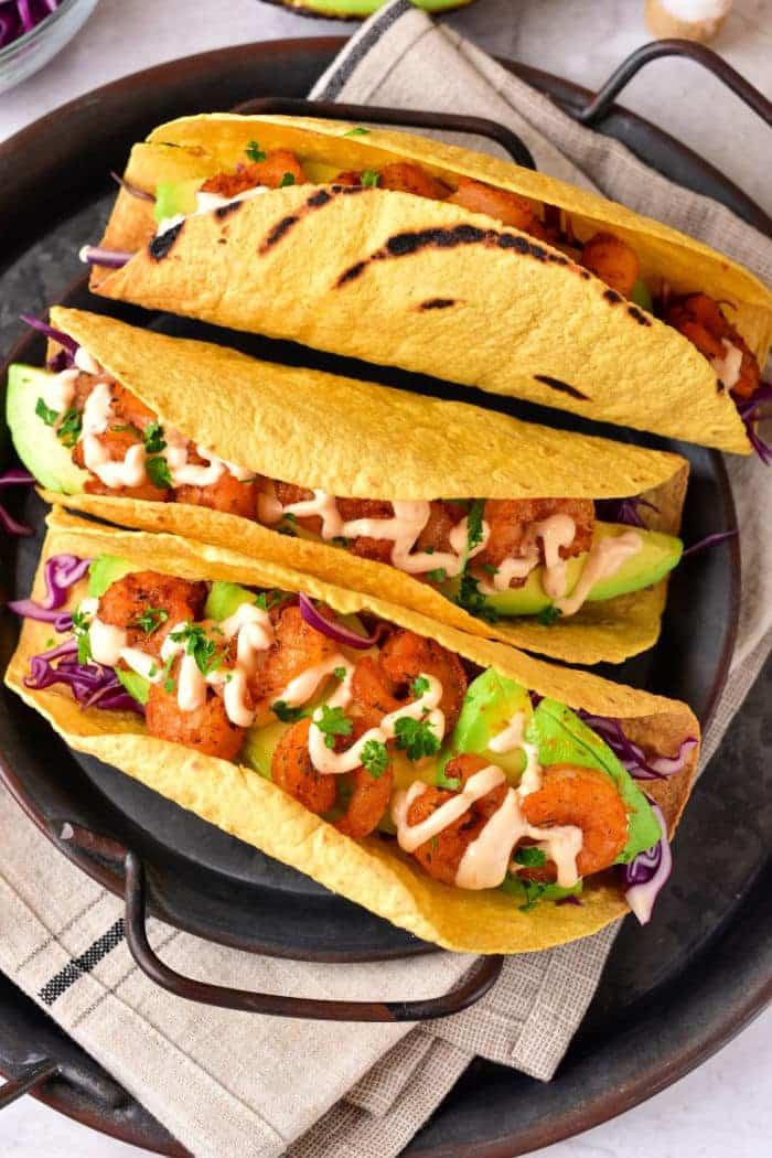 Air Fryer Taco Shells
