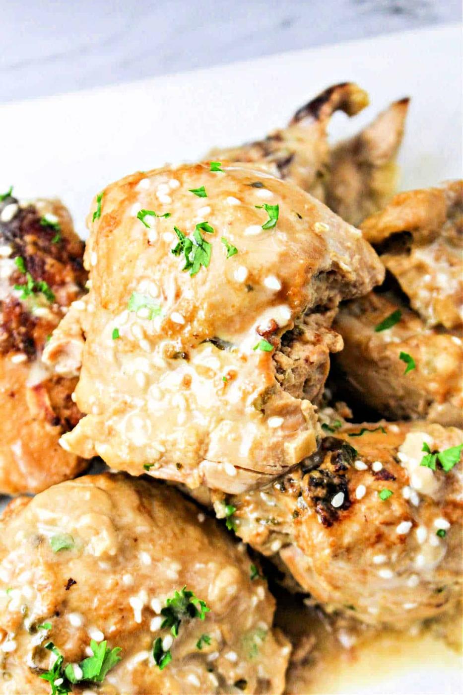 Instant Pot Tahini Chicken Recipe
