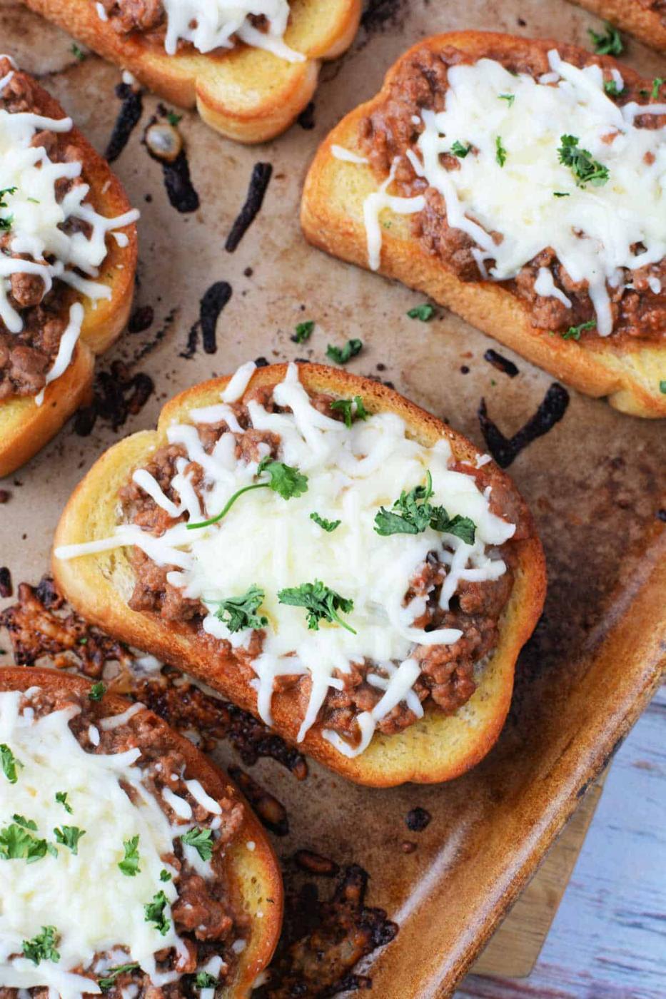 Texas Toast Sloppy Joes
