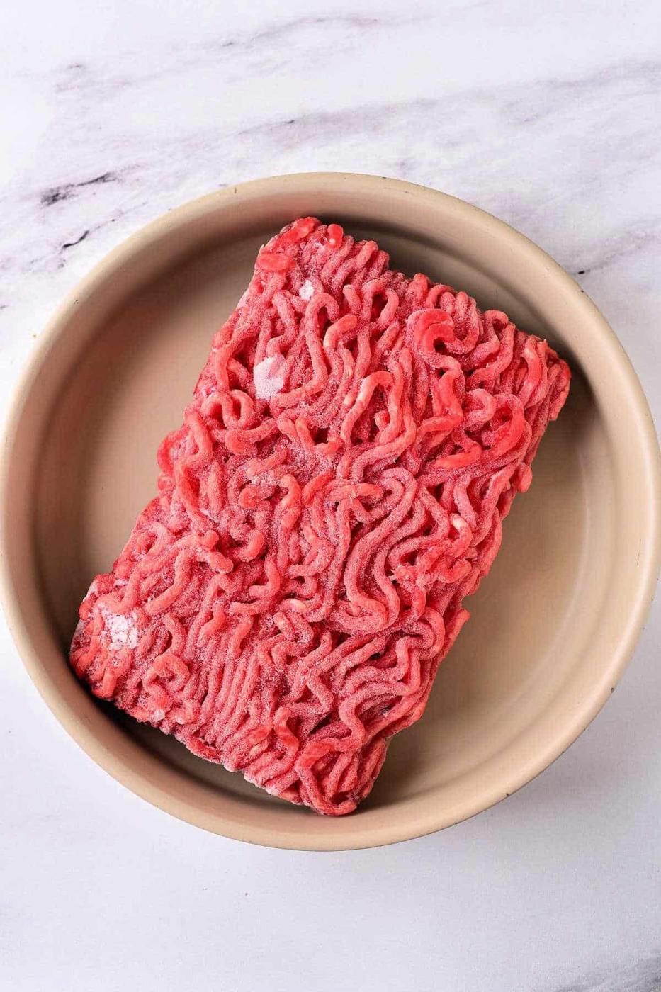 How to Thaw Ground Beef in Microwave