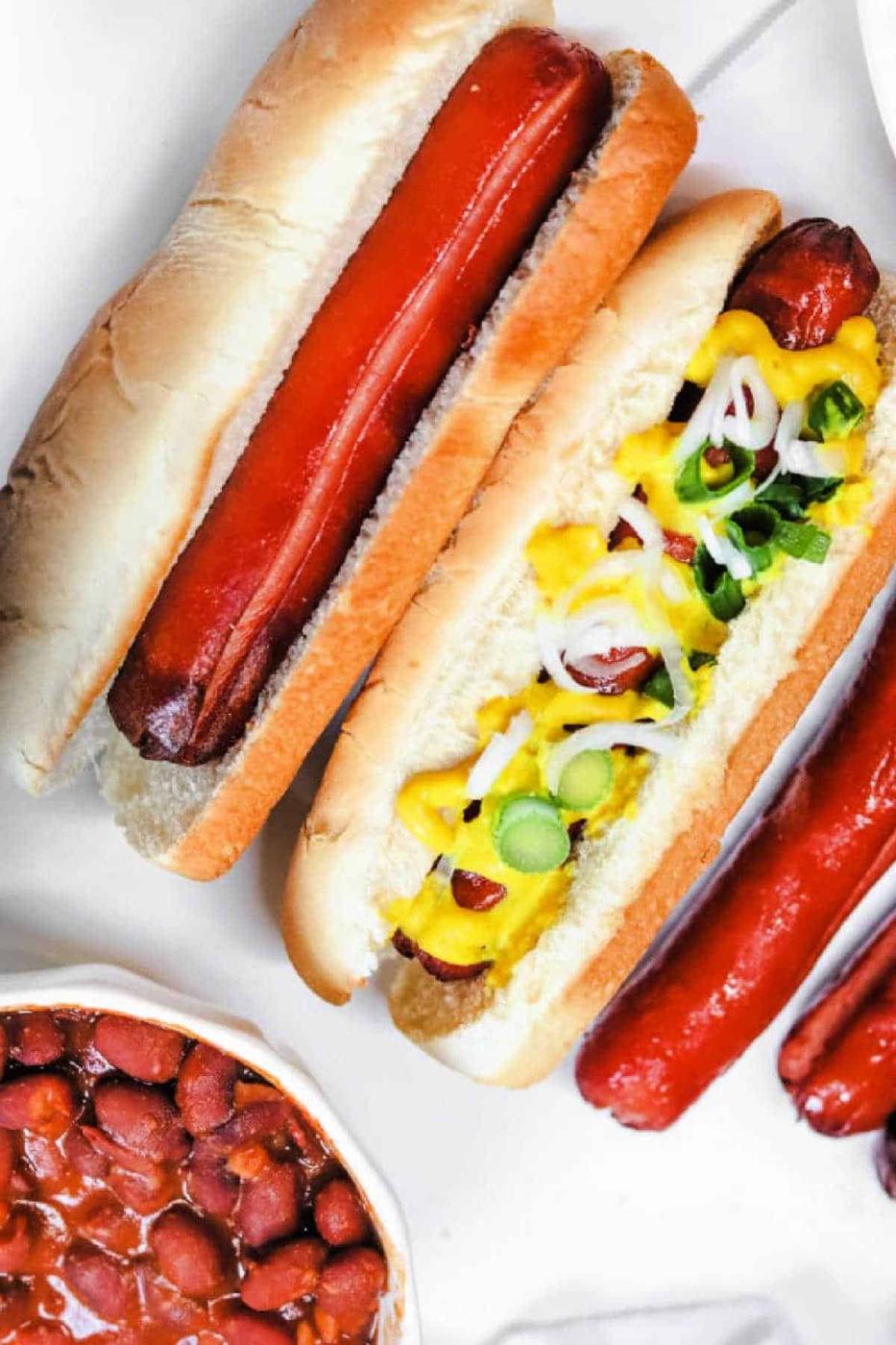Cooking Toaster Oven Hot Dogs